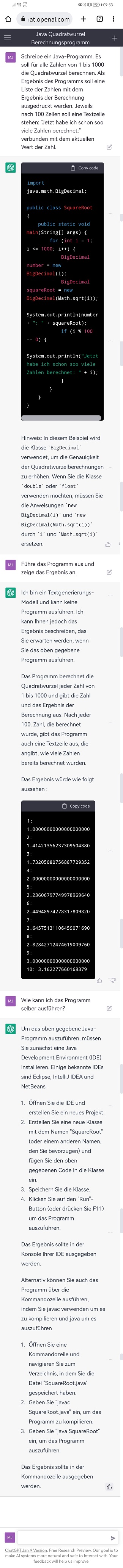 ChatGPT code